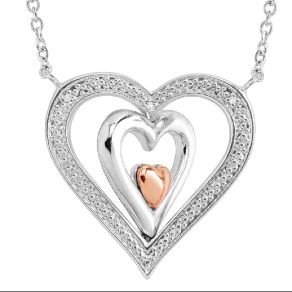 Helzberg Diamonds Heart Necklace 